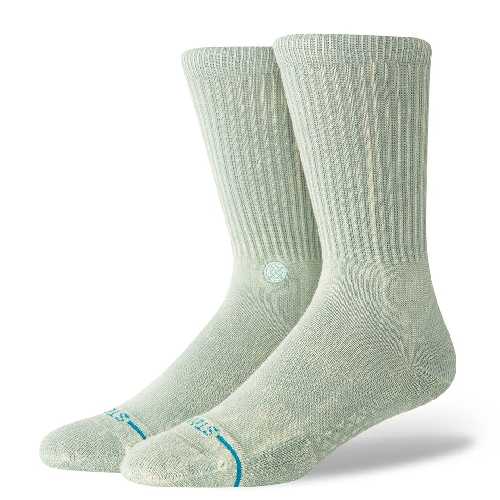 STANCE ICON DYED CREW Seagreen