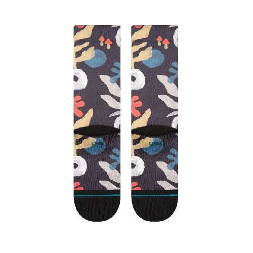 STANCE TROPISKULL CREW Black