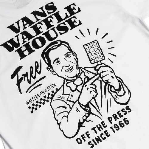 VANS DEATH GRIP TEE White