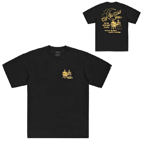VANS FINE DINING TEE Black