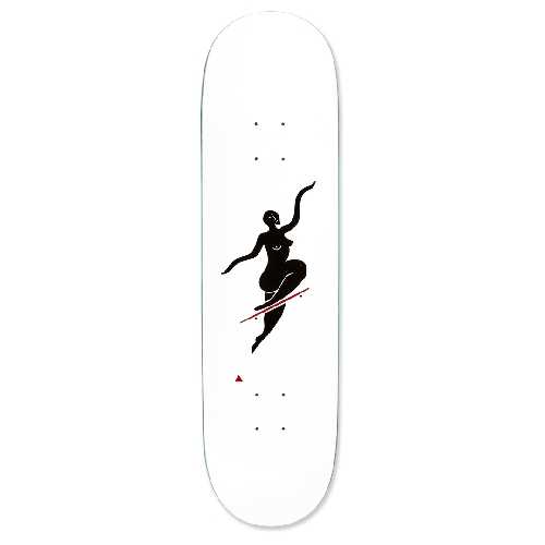 POLAR NO COMPLIES TEAM WHITE DECK 8.5