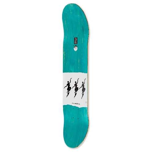 POLAR NO COMPLIES TEAM WHITE DECK 8.5
