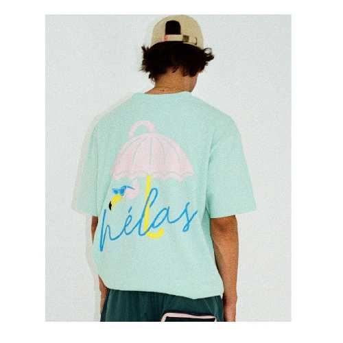 HELAS FLAMINGO TEE Lime