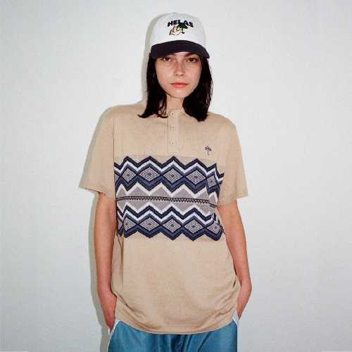 HELAS ETE POLO KNIT Beige