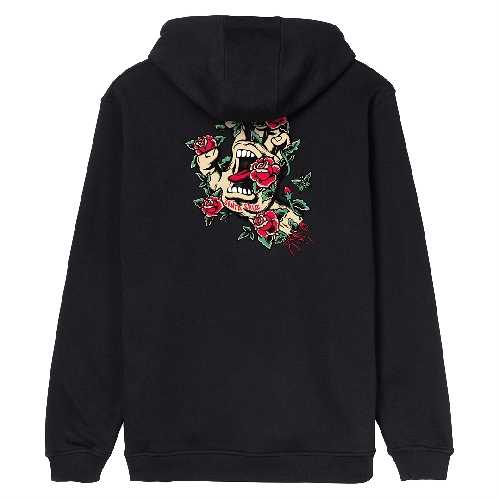 SANTA CRUZ SCREAMING ROSE FLASH HOOD Black
