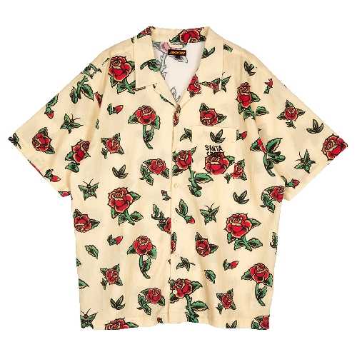 SANTA CRUZ FLASH ROSES SHIRT Flash Roses