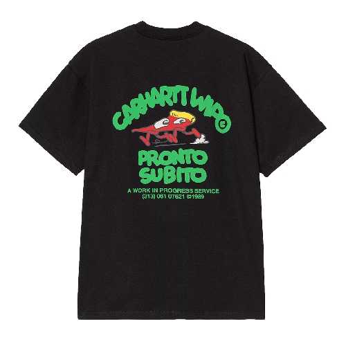 CARHARTT WIP PRONTO TSHIRT Black