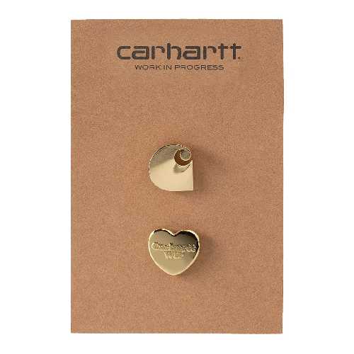 CARHARTT WIP PINS SET ZINC ALLOY Gold