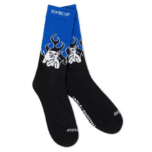 Ripndip WELCOME TO HECK SOCKS Black