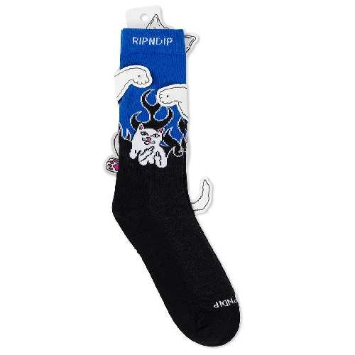 Ripndip WELCOME TO HECK SOCKS Black