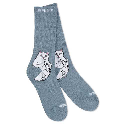 Ripndip LORD NERMAL SOCKS Charcoal Heather
