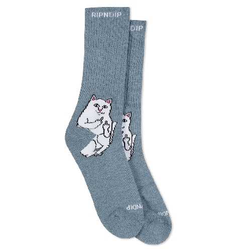 Ripndip LORD NERMAL SOCKS Charcoal Heather
