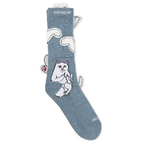 Ripndip LORD NERMAL SOCKS Charcoal Heather