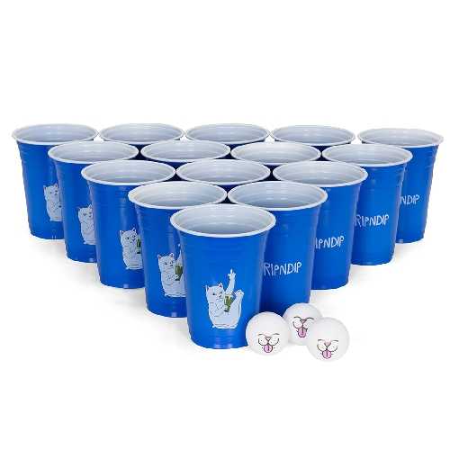 Ripndip LORD NERMAL BEER PONG SET Blue