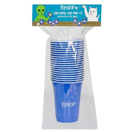 Ripndip LORD NERMAL BEER PONG SET Blue