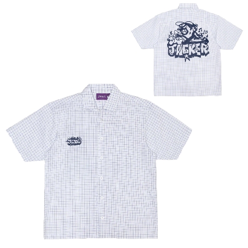 JACKER C.R.E.A.M CHECK SHIRT Blue