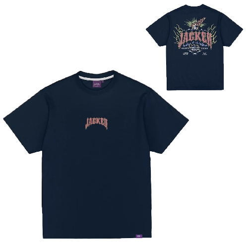 JACKER INFERNO TEE Navy
