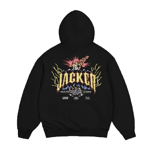 JACKER INFERNO HOODIE Black