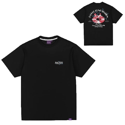 JACKER FUNK STATION TEE Black