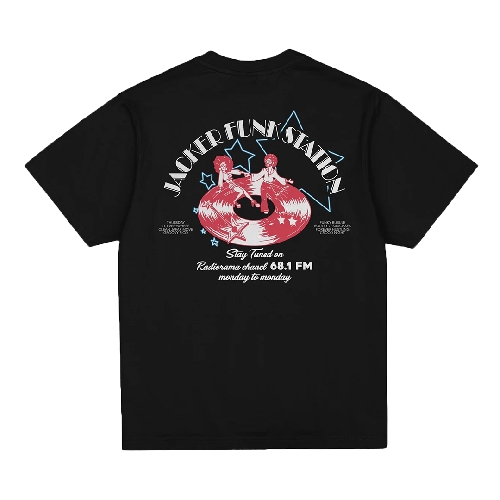 JACKER FUNK STATION TEE Black