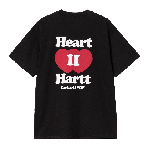 CARHARTT WIP HEART II HARTT TSHIRT Black
