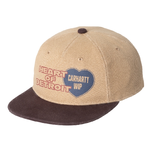 CARHARTT WIP ARCAN CAP Dusty H Brown