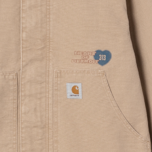 CARHARTT WIP OG ARCAN GRAPHIC JACKET Dusty H Brown