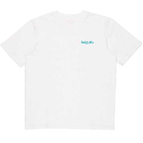 AND FEELINGS FLORES SS TEE White