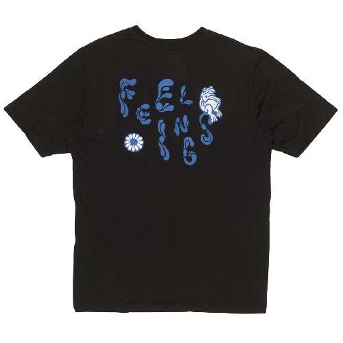 AND FEELINGS FROG SHIRT Black