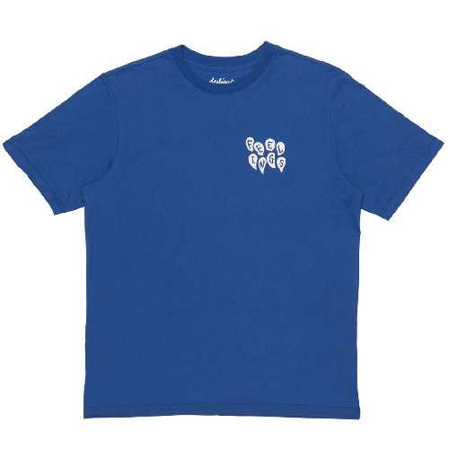 AND FEELINGS TEARS SS TEE Electric Blue
