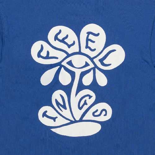 AND FEELINGS TEARS SS TEE Electric Blue