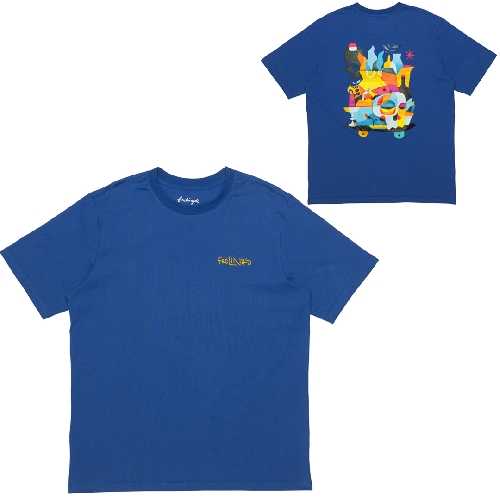 AND FEELINGS VANITAS SS TEE Electric Blue