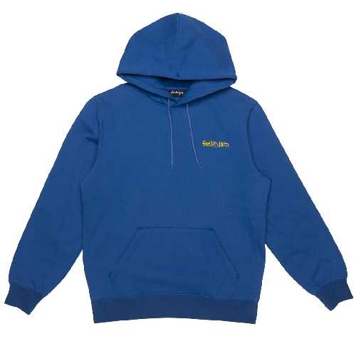 AND FEELINGS FLORES HOODIE Electric Blue