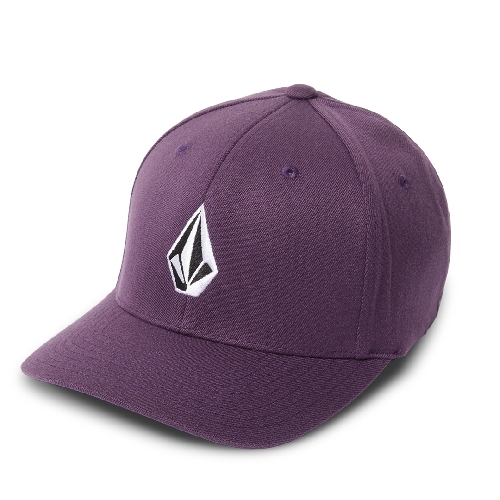 VOLCOM FULL STONE FLEXFIT HAT Grape Royale