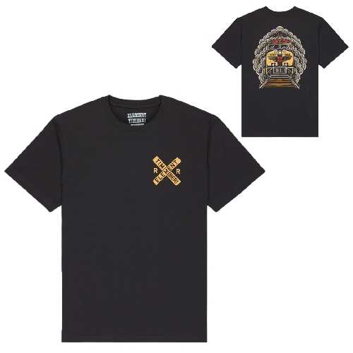 ELEMENT TIMBER FREIGHT TRAIN SS TEE off black