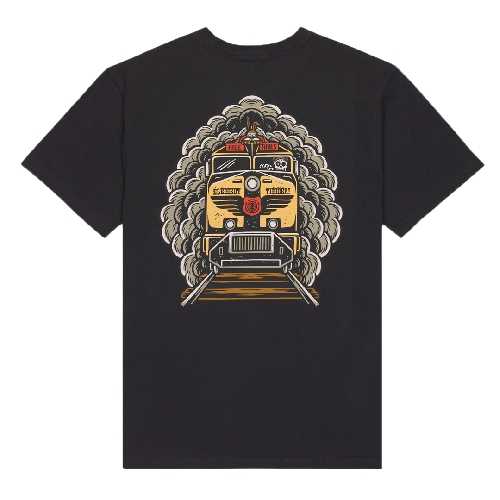 ELEMENT TIMBER FREIGHT TRAIN SS TEE off black