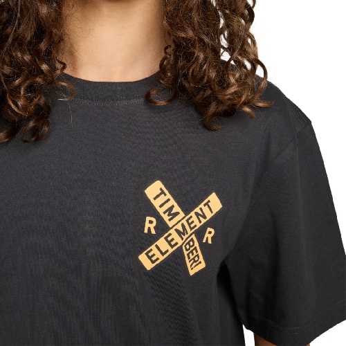 ELEMENT TIMBER FREIGHT TRAIN SS TEE off black