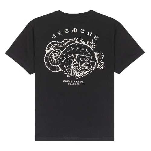 ELEMENT ALIGATOR SS TEE YOUTH flint black