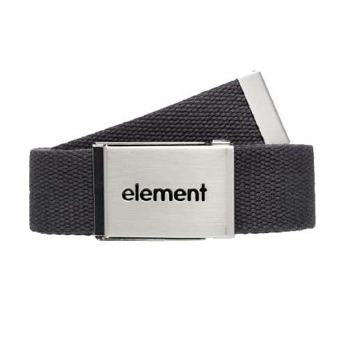 ELEMENT LOWCASE WEBBING BELT off black