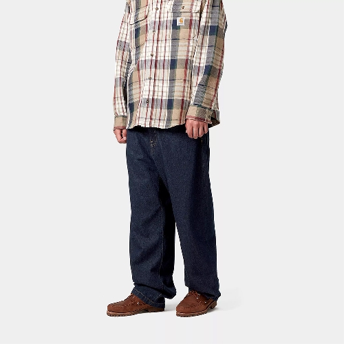 CARHARTT WIP LANDON PANT Blue rinsed