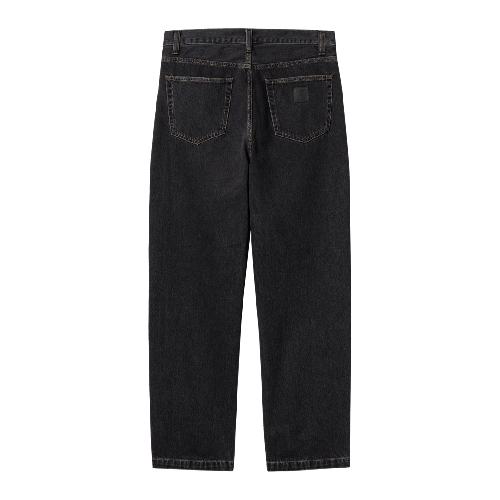 CARHARTT WIP AARON PANT Black stone washed