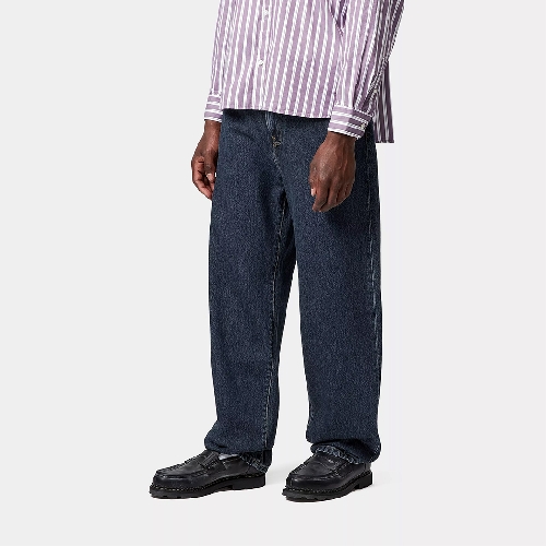 CARHARTT WIP AARON PANT Blue rinsed