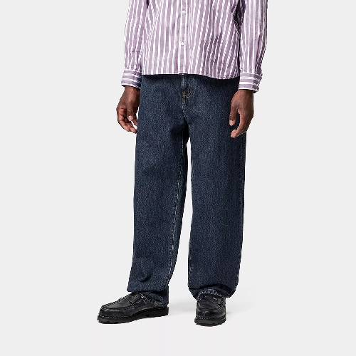 CARHARTT WIP AARON PANT Blue rinsed