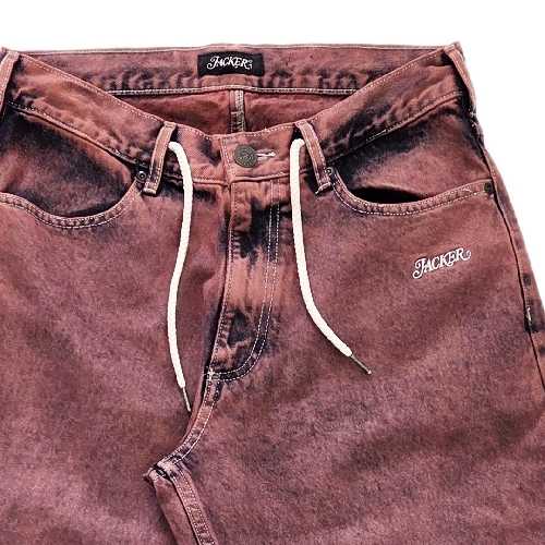 JACKER ONELINE BAGGY PANT Pink