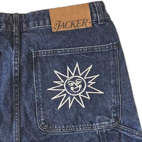 JACKER CARPENTER DENIM BAGGY Blue