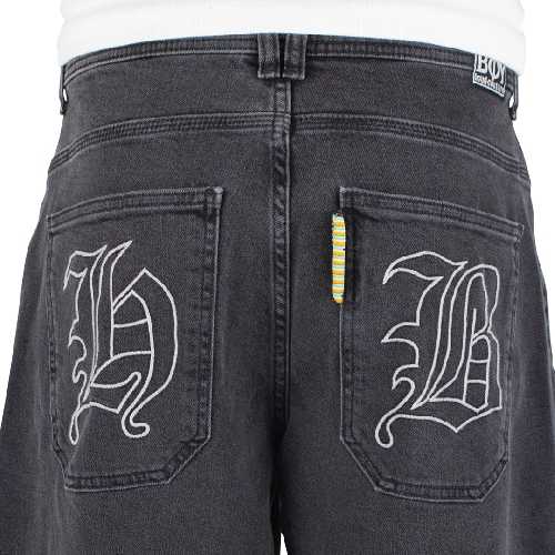 HOMEBOY X TRA MONSTER GOTHIC DENIM Washed Grey