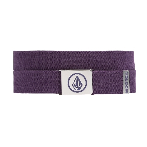 VOLCOM CIRCLE WEB BELT Dark Purple