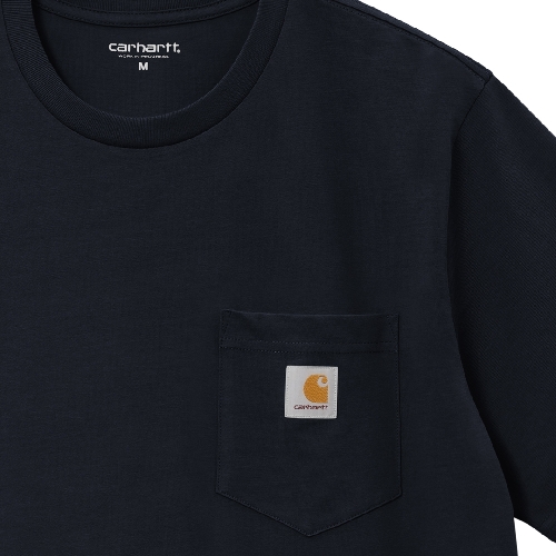 CARHARTT WIP POCKET TSHIRT Dark Navy