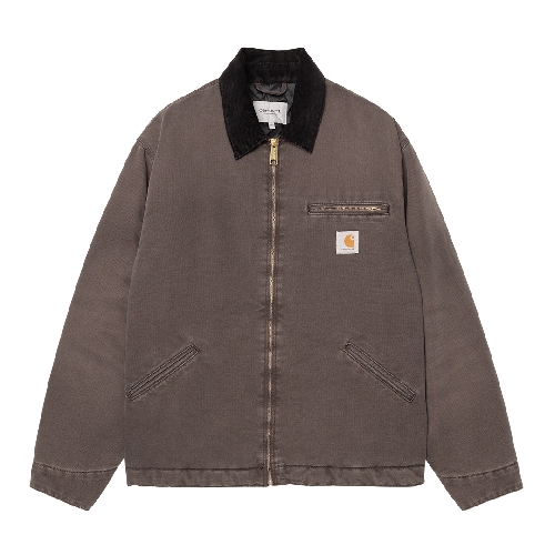 CARHARTT WIP OG DETROIT JACKET Tobacco Black stone canva