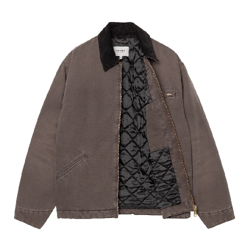 CARHARTT WIP OG DETROIT JACKET Tobacco Black stone canva